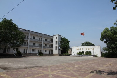 重慶旅游學校建勝分校校園一角