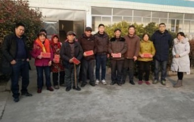 連云港工貿學校領導合影