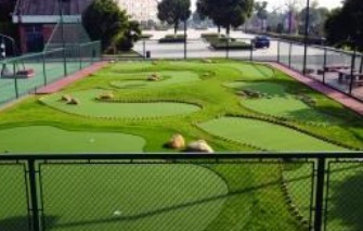 江蘇省陶都中等專業學校網球場