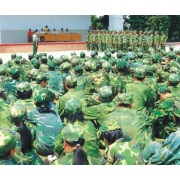 重慶市園林技工學校校園一角