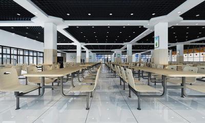 六盤水北大培文學校食堂