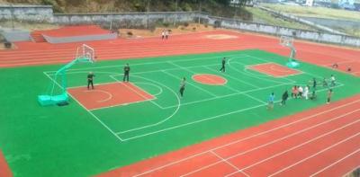 銅仁市第六中學籃球場