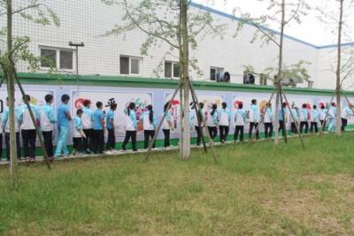 永安中學校園一角